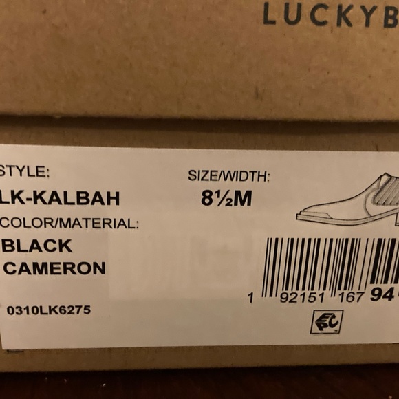 Lucky Brand Kalbah Cow Girl Booties Leather 8 1/2 NEW - Picture 6 of 11